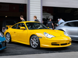 Yellow Porsche 911 GT3 (996)