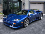 Blue Lamborghini Diablo VT at Iron Gate