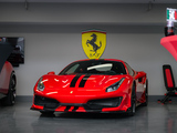Red Ferrari 488 Pista at Iron Gate Motor Condos