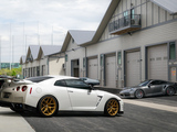 Nissan GT-R and 911 Turbo S at Iron Gate