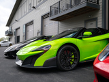 Lime Green McLaren 675LT Spider