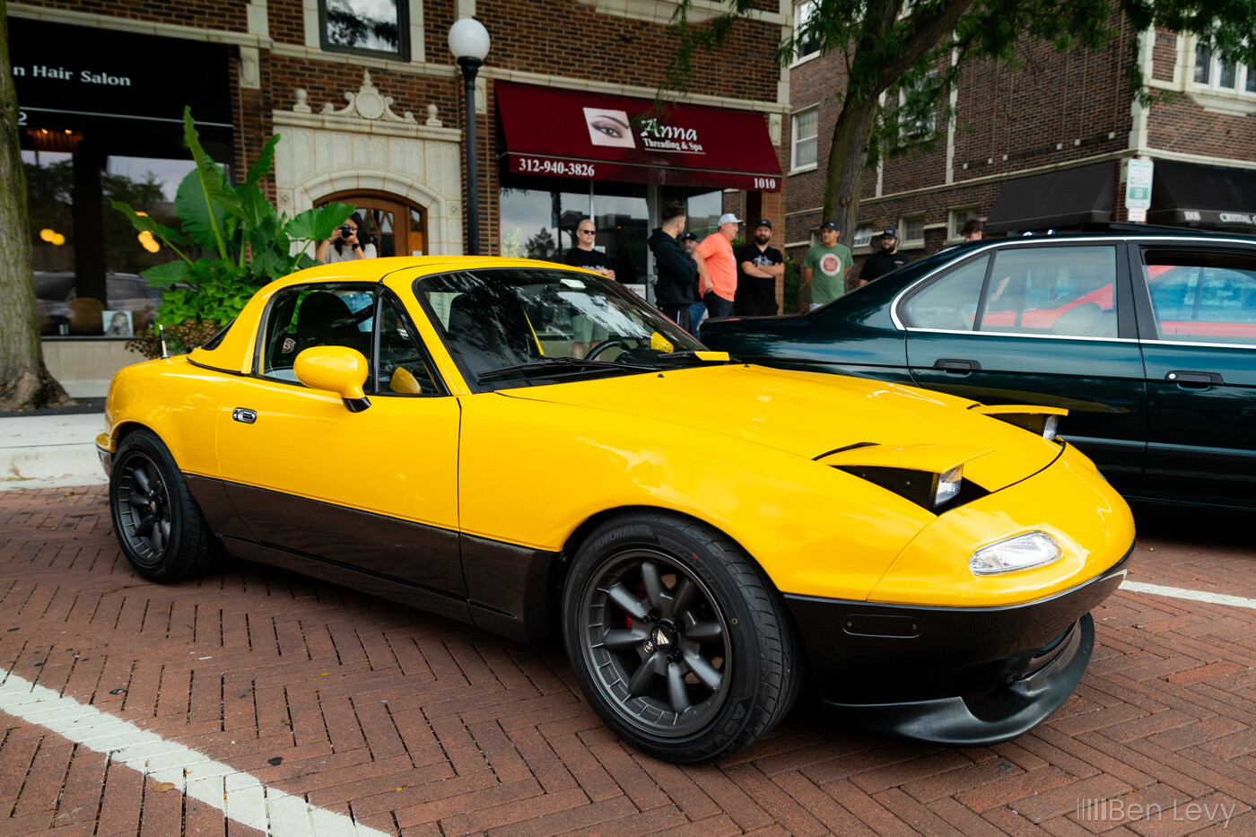 Two-Tone Mazda MX-5 at a Cars & Coffee