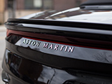 Rear  Aston Martin logo on DBS