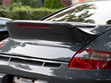 Ducktail spoiler on 997 Porsche 911 Carrera S