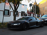 Matte Black Audi R8