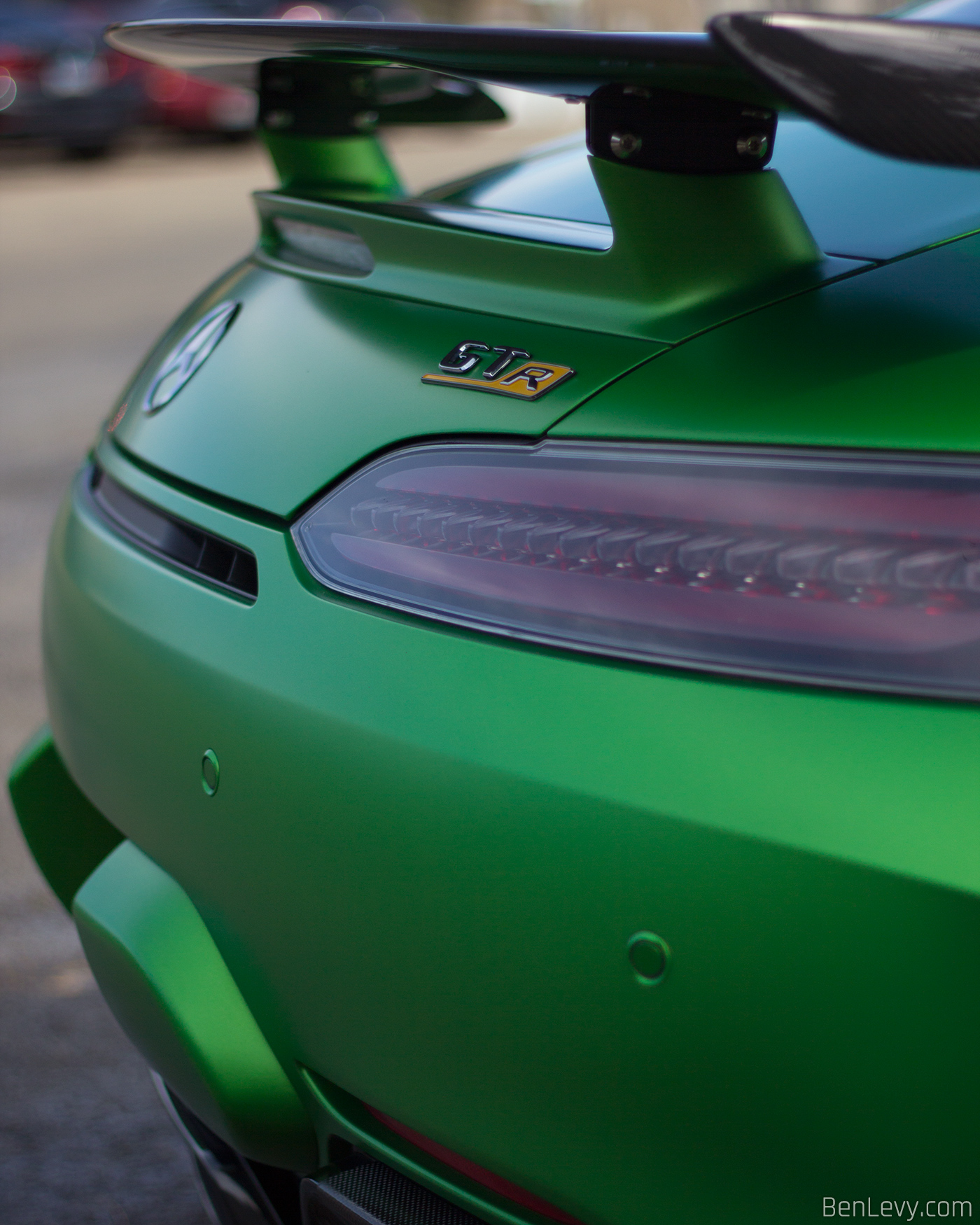 Rear Emblem of AMG GT R