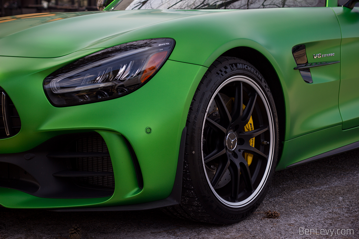 Front Detail of AMG GT R