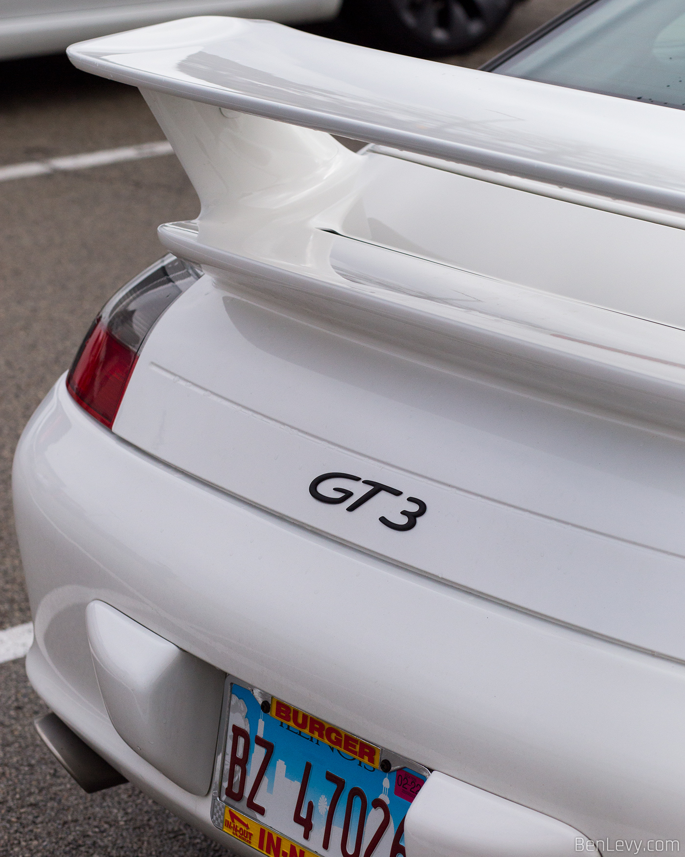 GT3 Logo on 996 911