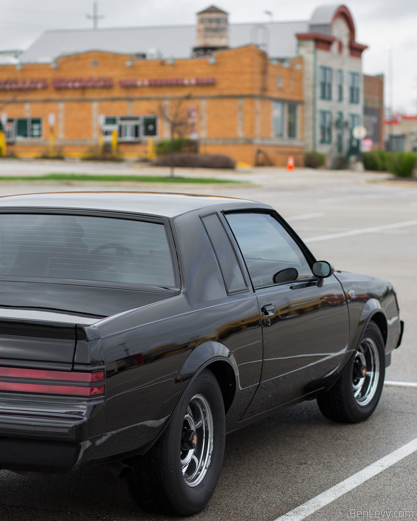 Rear Quarter of Buick Grand National