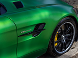 FGront Fender of Green Mercedes-AMG GT R