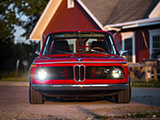 Front of E10 BMW with Projector Headlights