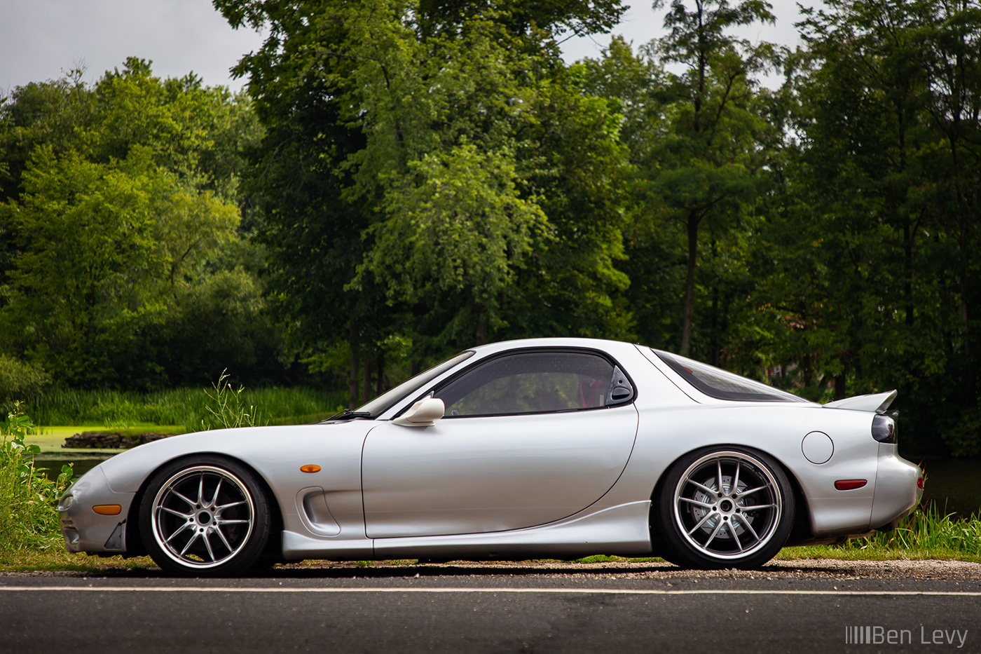 Side of Righ-Hand Drive Mazda RX-7