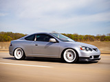 Roller of Silver Acura RSX