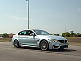 Rolling Shot of F80 BMW M3 outside of Chicago