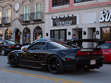 All-black Acura NSX