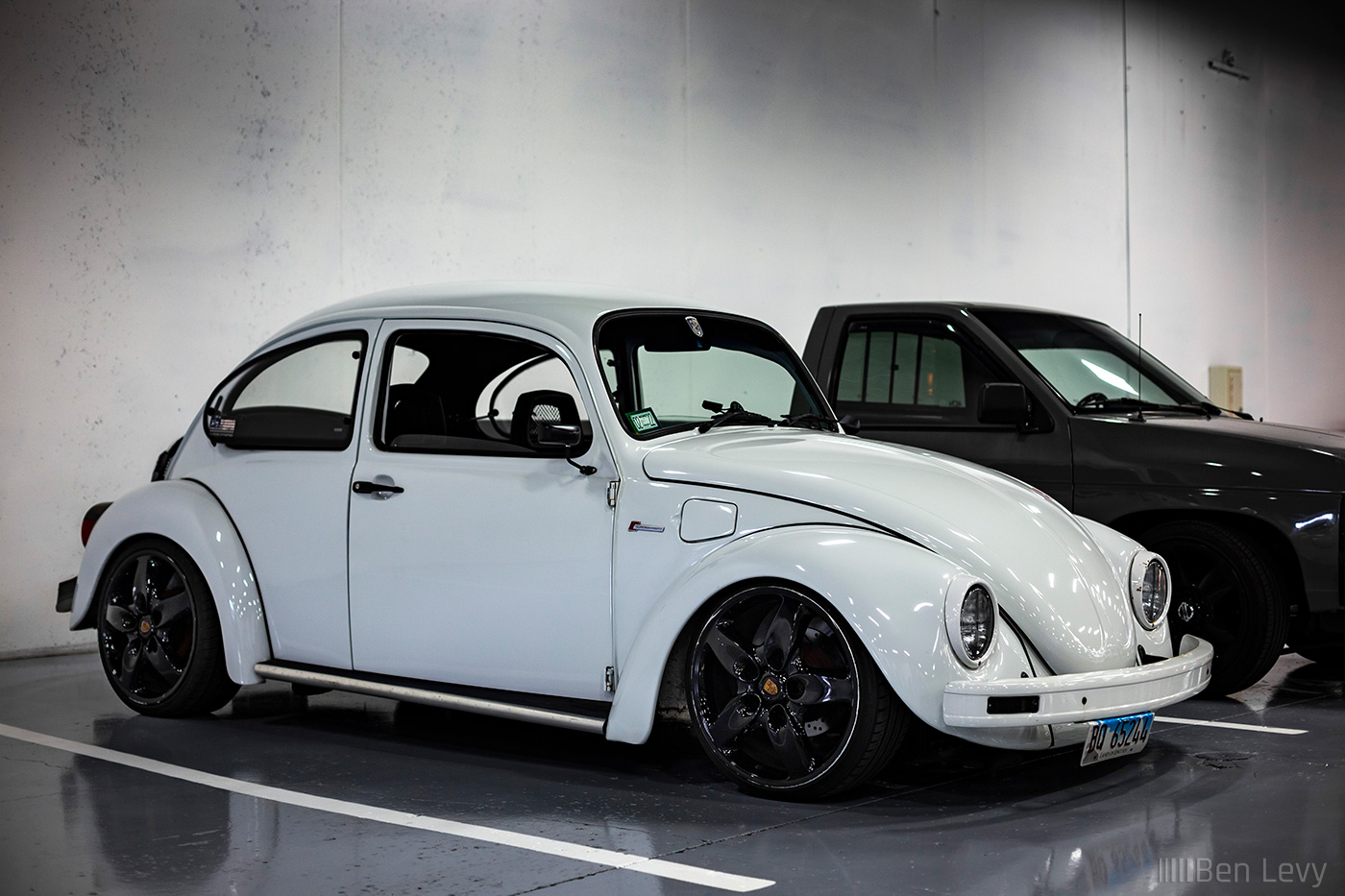 Custom VW Bug in White