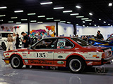 Hard Time Racing 1980 BMW 635 CSi at Alpha Garage Chicago