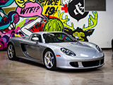 Porsche Carrera GT with Graffiti at Alpha Garage Chicago