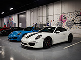 Pair of Porsche 911s