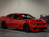 Red Dodge Charger SRT Hellcat