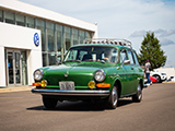 Green Volkswagen Type 3 Squareback