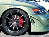 ADVAN RS wheel on Lancer Evo