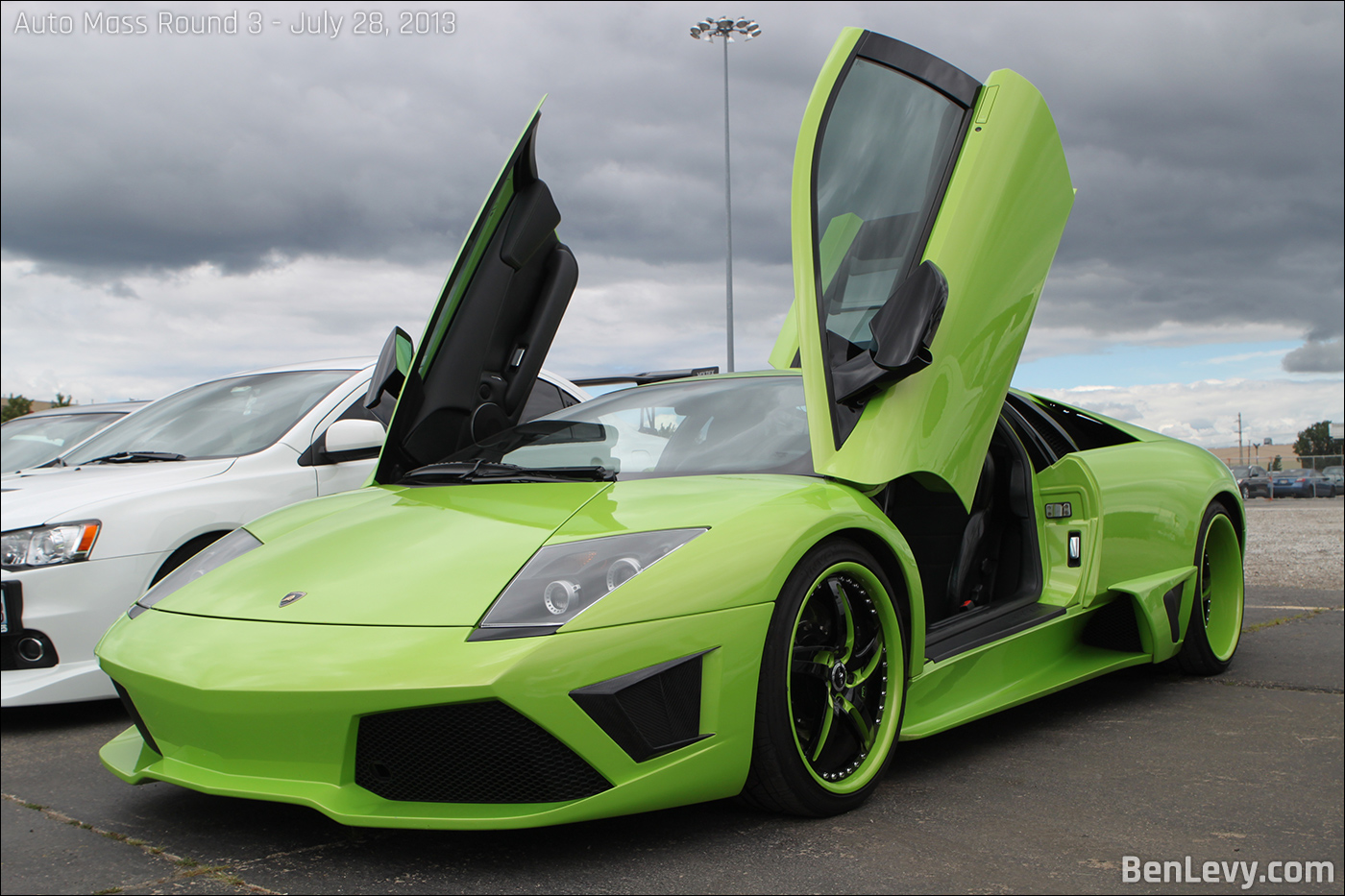 Lime Green Lamborghini Murcielago 1879