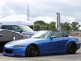 Blue Honda S2000