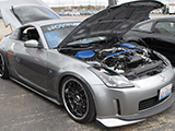 Silver Nissan 350Z