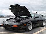 Black S13 240SX with SR20DET