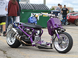 Purple Honda Ruckus