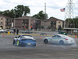 Tandem drifting at Auto Mass Round 3