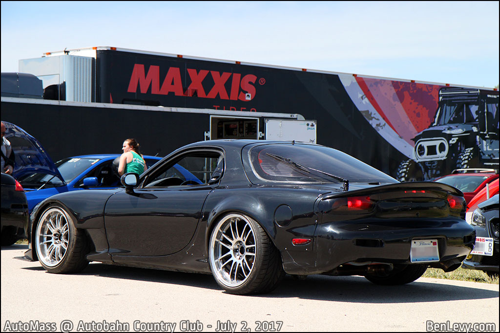 Black Mazda RX-7