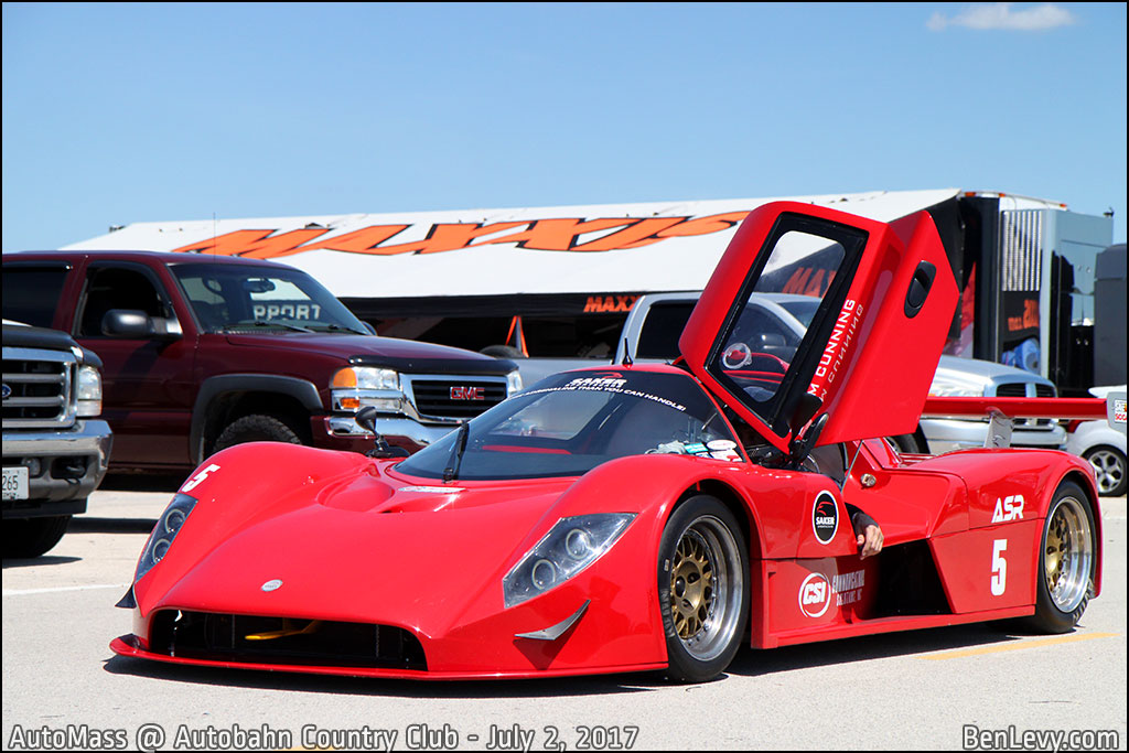Red Saper Sportscars RapX at Autobahn Country Club