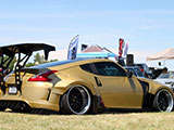 Gold Widebody Nissan 370Z