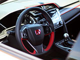 Civic Type-R steering wheel