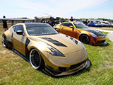 Gold Nissan 370Z