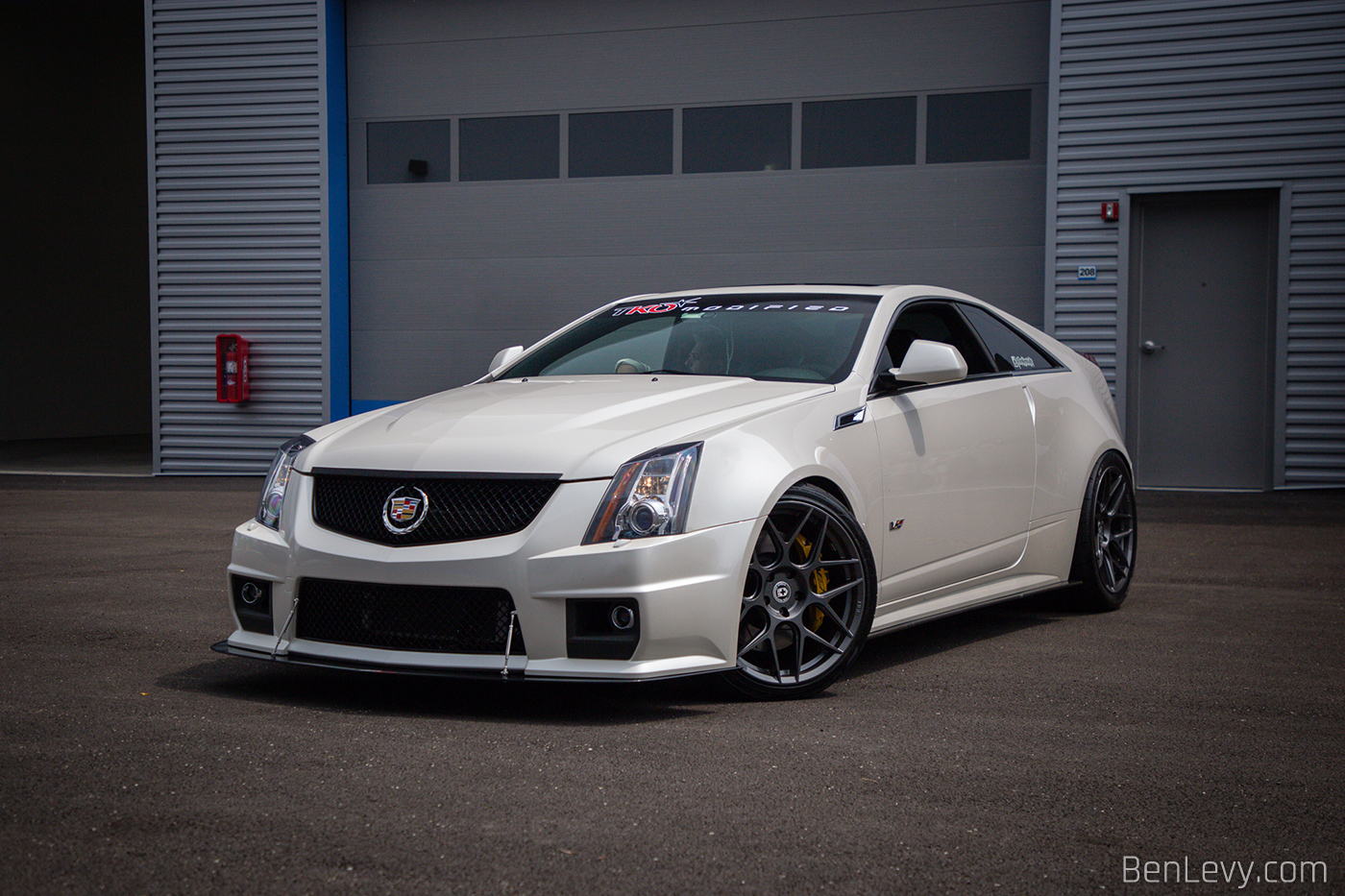 White 2012 Cadillac CTS-V