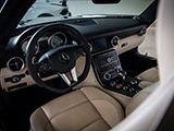 Tan Seats in Mercedes-Benz SLS AMG