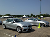 Silver BMW 228i