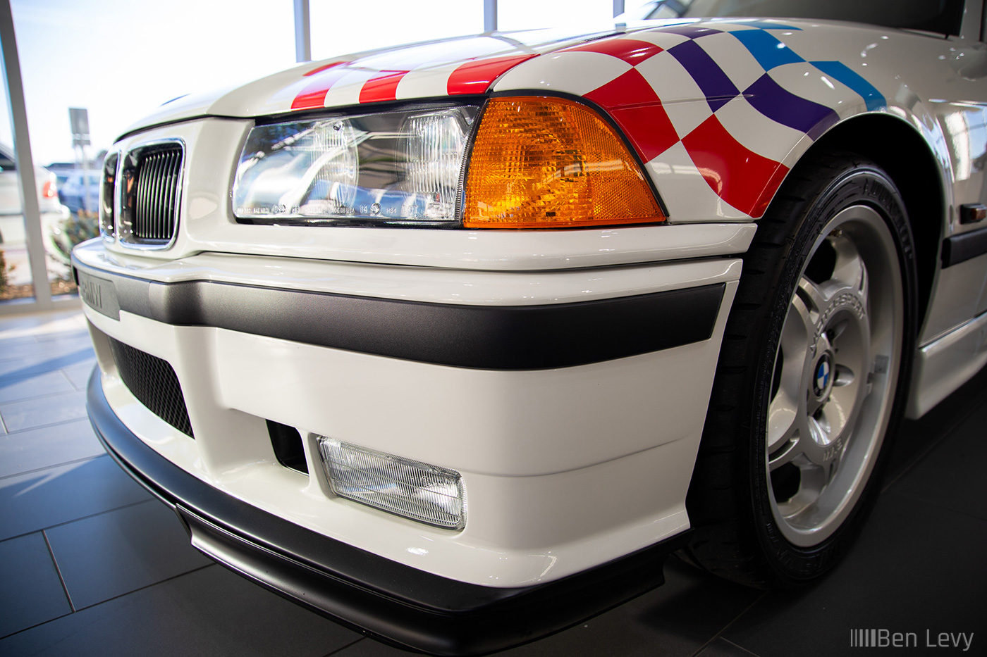 Front E36 M3 lightweight flag