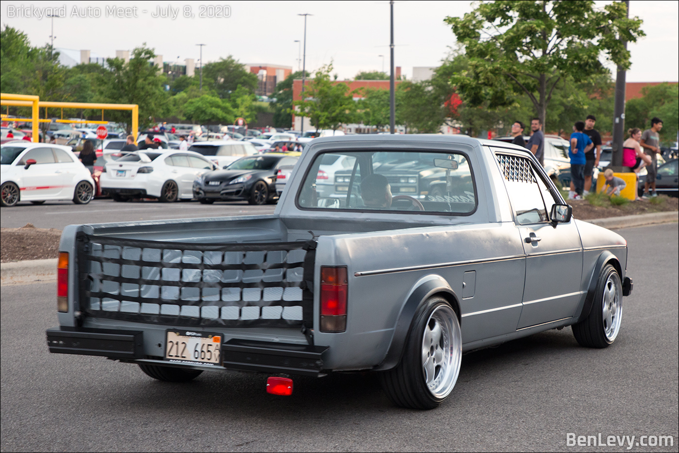 Grey Volkswagen Caddy - BenLevy.com