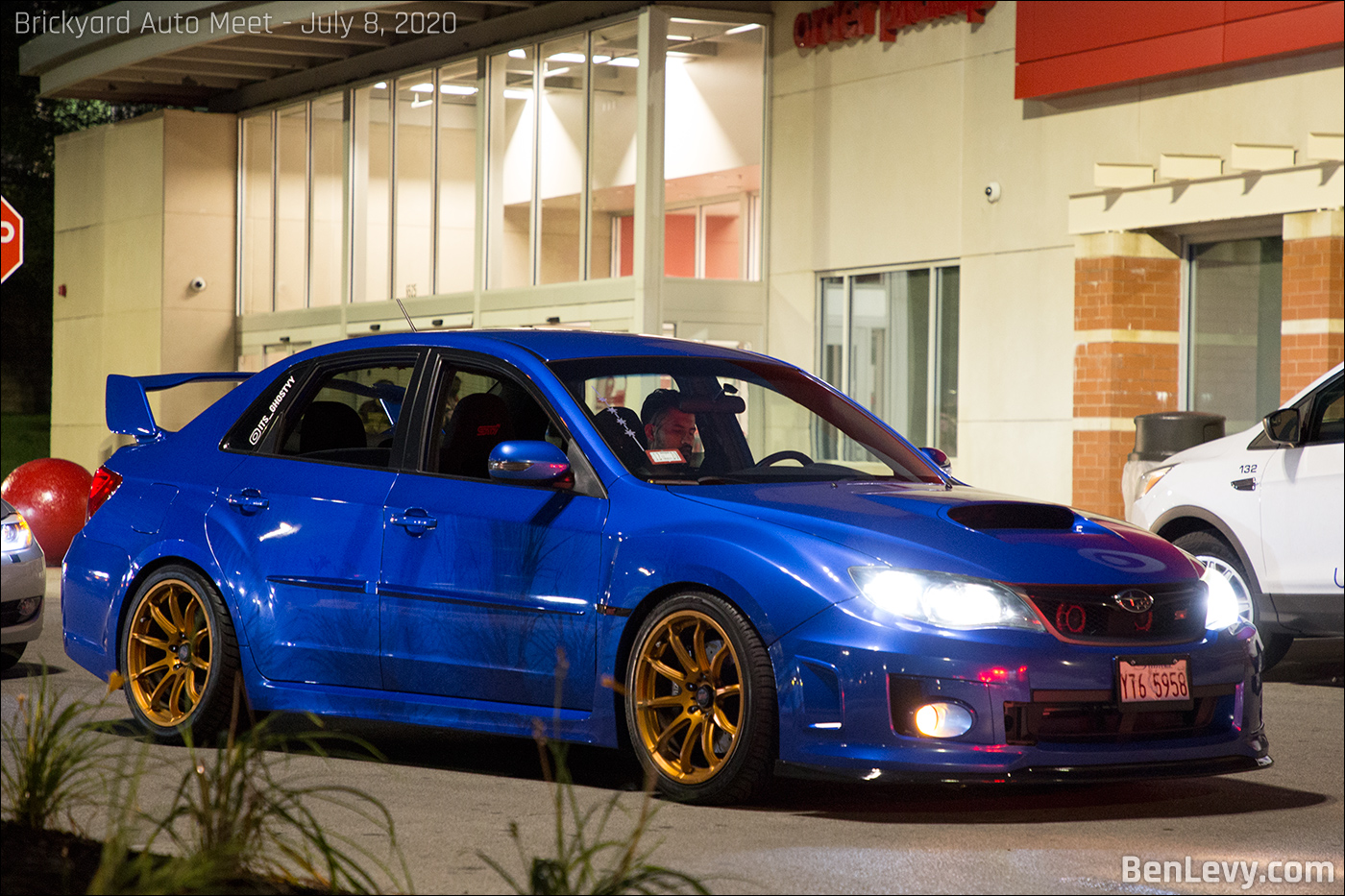 Blue Subaru WRX STI - BenLevy.com