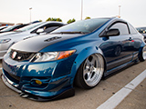 Wide fenders on Civic Si coupe