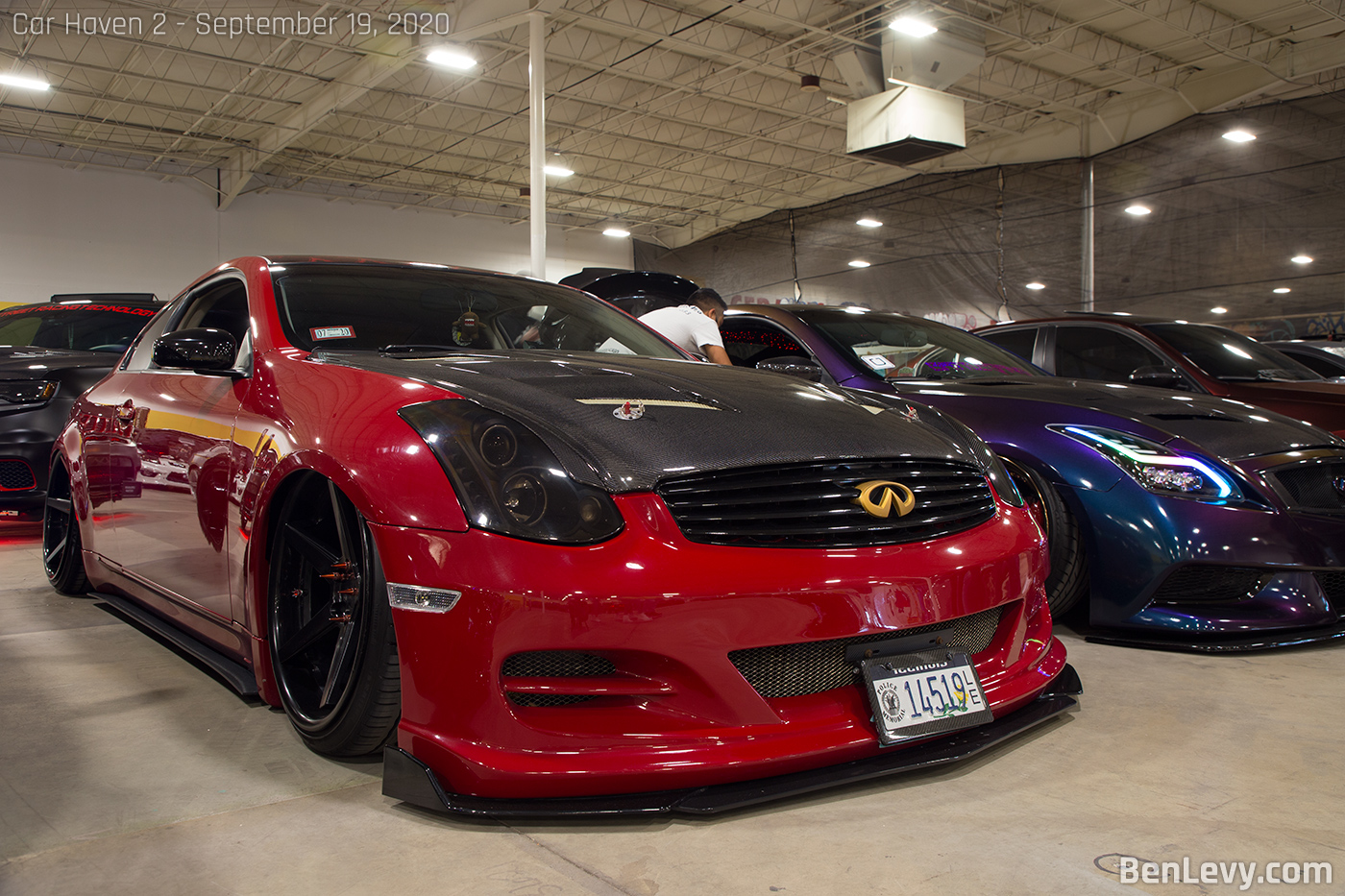 Red Infiniti G35 Coupe