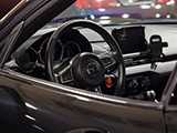 The cockpit of a Mazda Miata RF