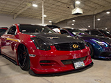 Red Infiniti G35 Coupe