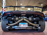 Exposed Turbo Setup on Lamborghini Huracan