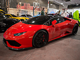 Red Lamborghini Huracán