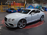 White Bentley Continental GT at Car Haven 2